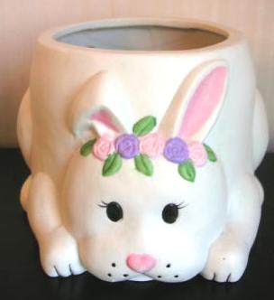 (image for) Bunny Flower Pot New - Click Image to Close